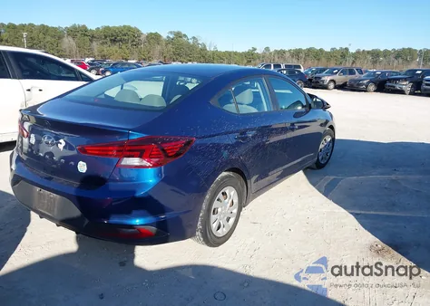 2019 Hyundai Elantra Se from USA, damaged, VIN 5NPD74LF4KH427613